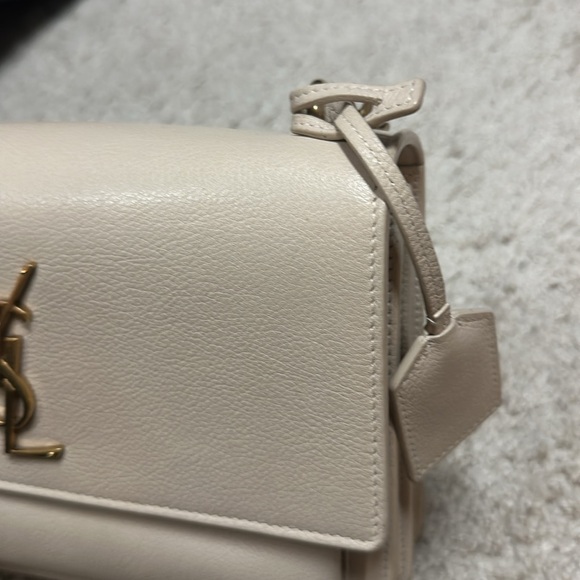Ysl sunset bag in meduim size. Light beige color in excellent condition - Picture 2 of 14